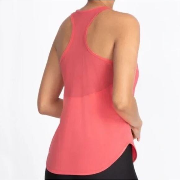 Johnny Was Calme Coral Effect Draped Racerback Tank Top Size Large - Picture 9 of 11